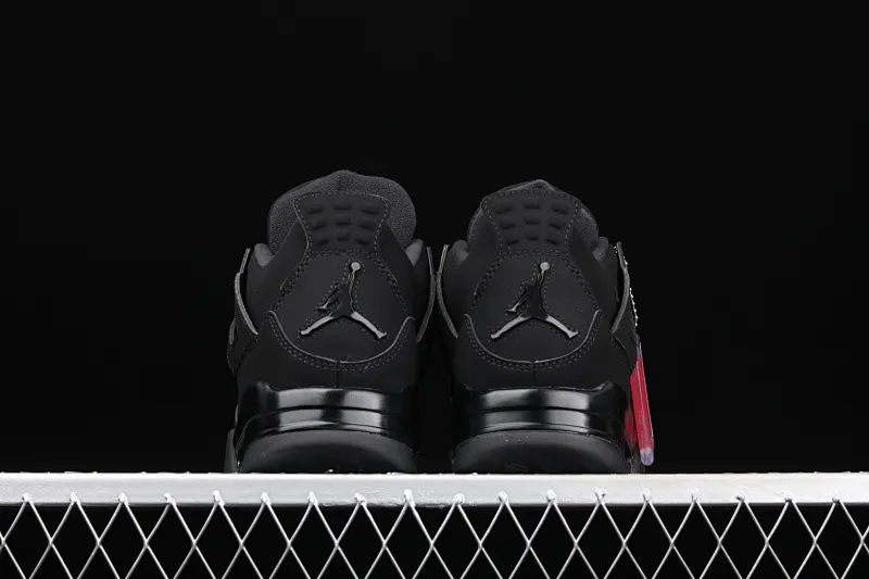 All Categories Air Jordan Jordan Series Basketball Shoes Air Jordan 4 Pure Original Air Jordan 4 "Black Cat" AJ4 Joe 4 Black Cat First Layer Authentic Standard CU1110-010